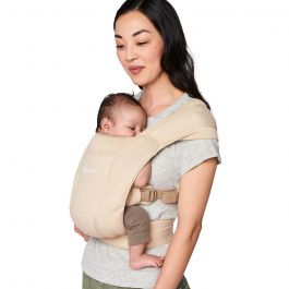 Embrace Newborn Carrier Soft Air Mesh - Cream