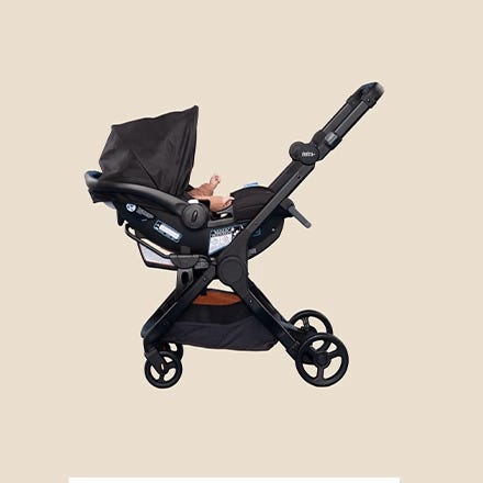 Baby carrier and stroller best sale