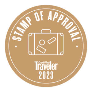 Condé Nast Traveler 2023 badge